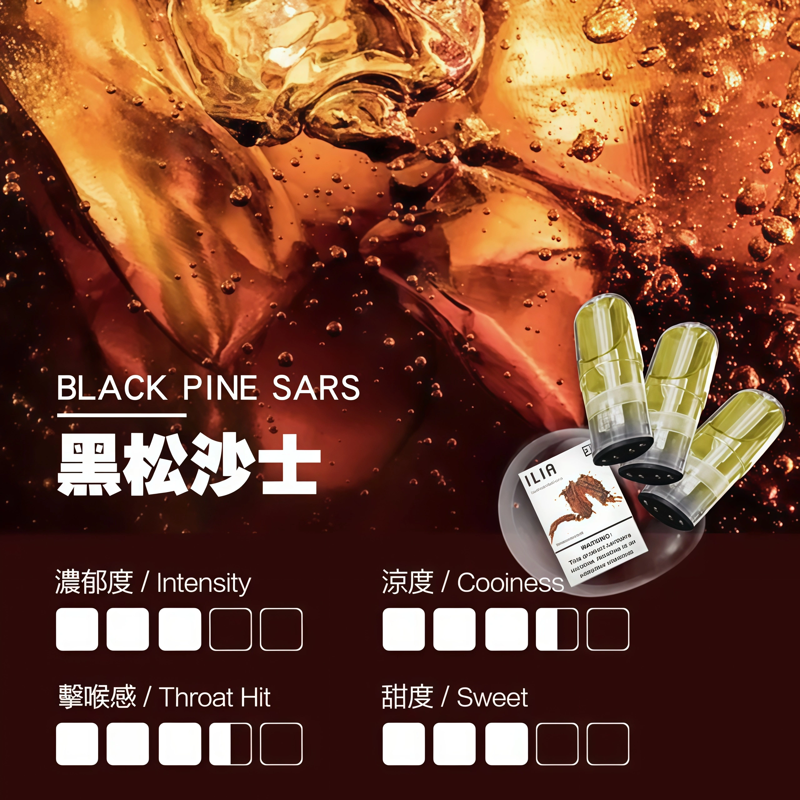 哩啞煙彈黑鬆沙士