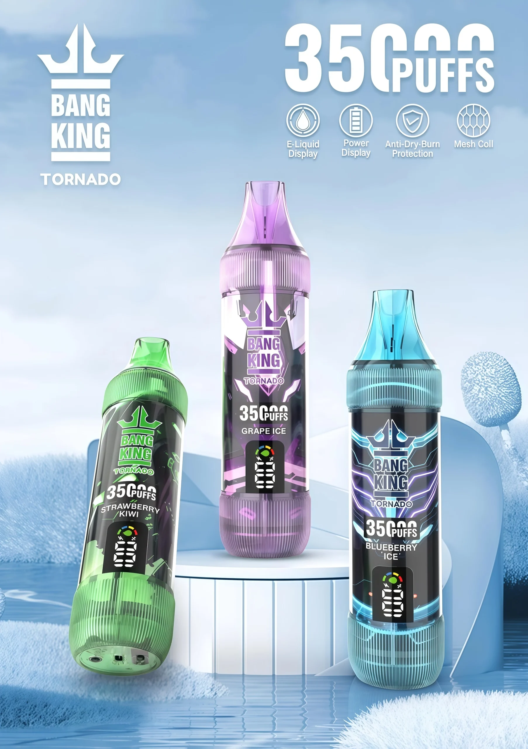 Bang King Tornado 35000 Puffs